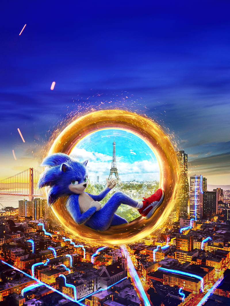 Sonic the Hedgehog 2019 Movie, HD phone wallpaper