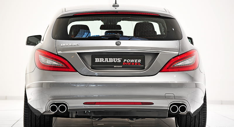 2013 BRABUS CLS 350 CDI POWER DIESEL Shooting Brake - Rear , car, HD wallpaper