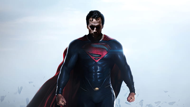 Superman X Man Of Steel , superman, superheroes, artist, artwork, digital-art, artstation, HD wallpaper