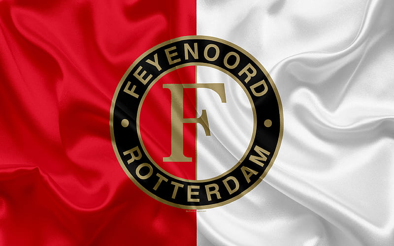 Feyenoord, Eredivisie Dutch football club, football, emblem, Feyenoord logo, Rotterdam, Netherlands, HD wallpaper