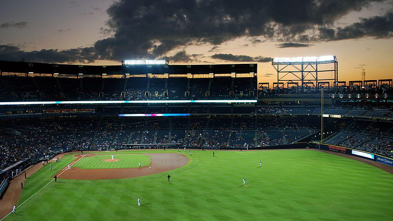 Braves View Of Baseball Ground And Stadium Braves, HD wallpaper