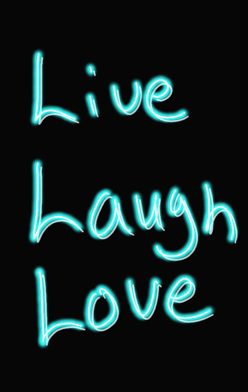 live laugh love, inspiration, laugh, life, live, love, quote, saying, HD phone wallpaper