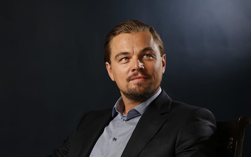 Leonardo DiCaprio, actors, famous men, portrait, HD wallpaper