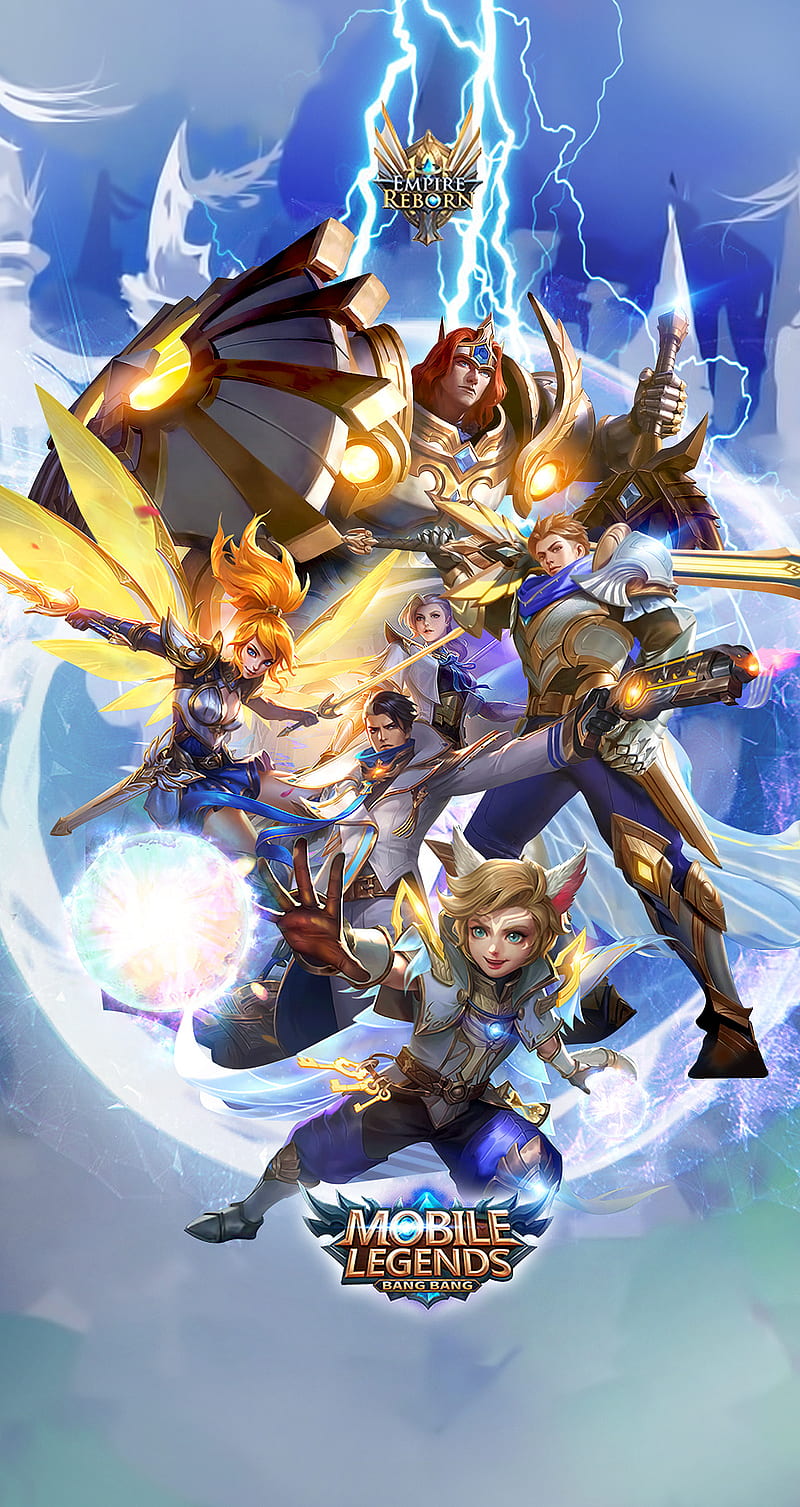 Lightborn Chevaliers, lightborn, mobile legends, HD phone wallpaper