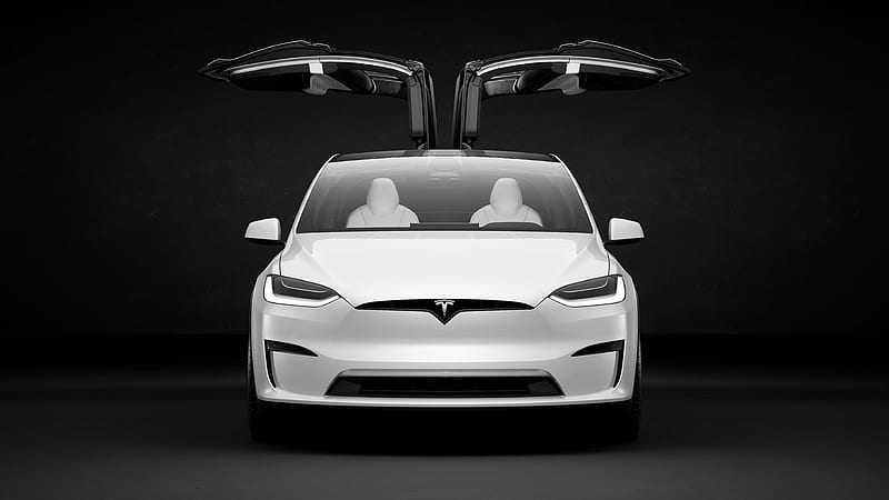 2022 Tesla Model X Plaid, Electric, SUV, car, HD wallpaper