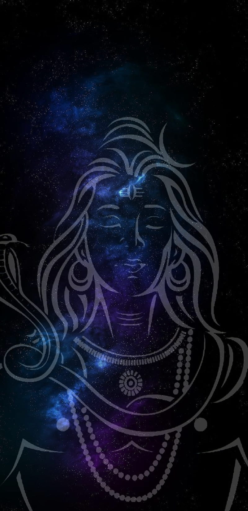 Lord Shiva, galaxy, om, shiva, HD phone wallpaper | Peakpx