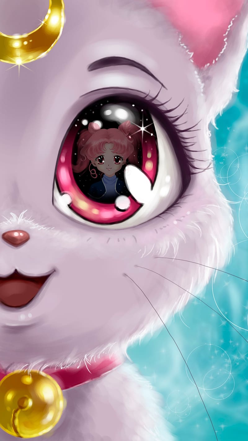 Cute né 👁v👁💅  Sailor moon wallpaper, Sailor moon cat, Sailor