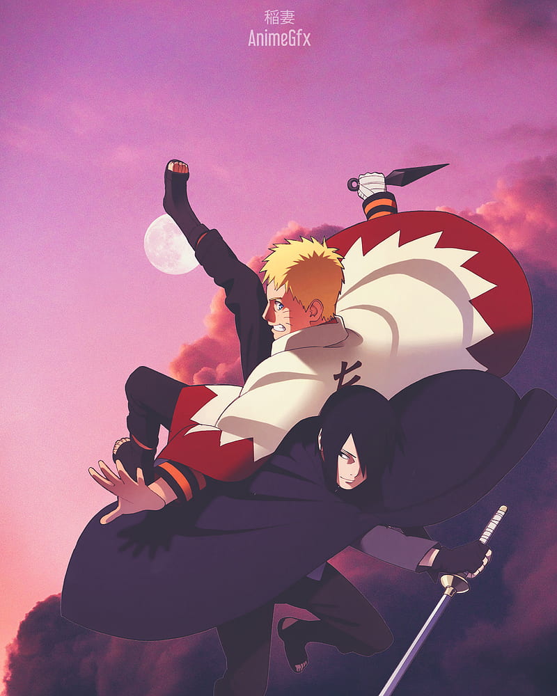 Naruto and Sasuke, anime, anime, boruto, sasukeuchiha, HD phone wallpaper |  Peakpx