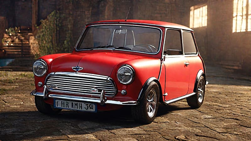1963 Mini Cooper, mini, small, cooper, car, HD wallpaper