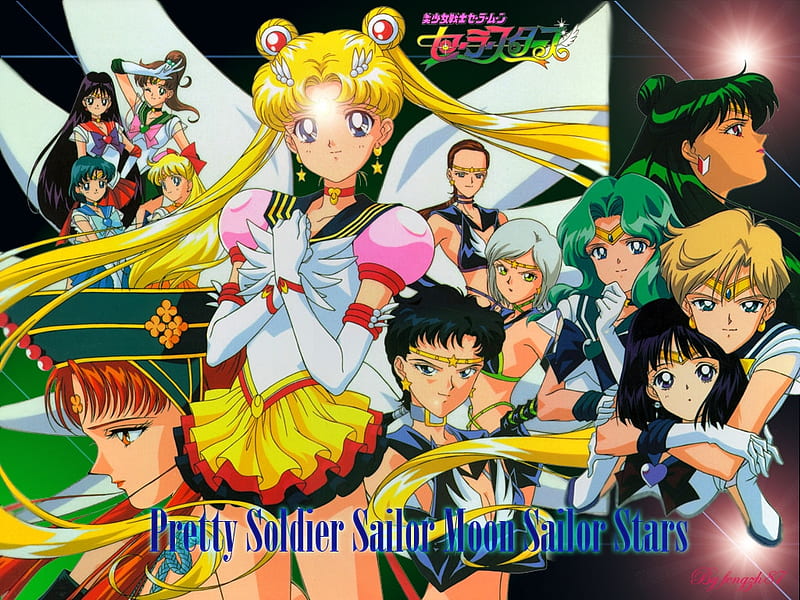 Sailor Moon Stars Pretty Soldier Sailor Moon Sailor Senshi Sailor Moon Sailor Stars Hd 2921