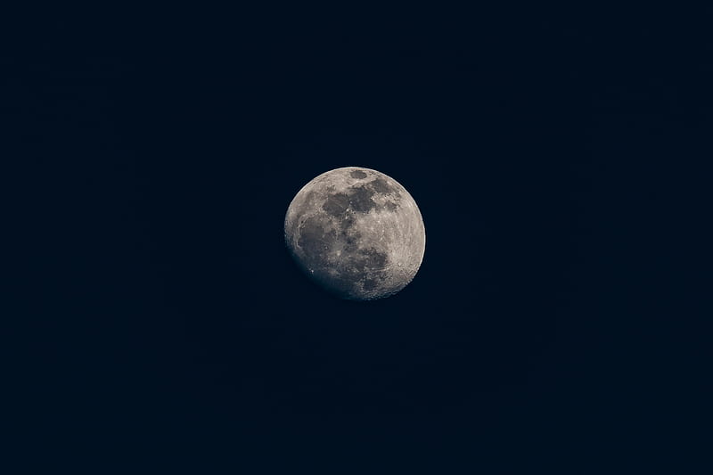 moon, sky, night, space, dark, HD wallpaper