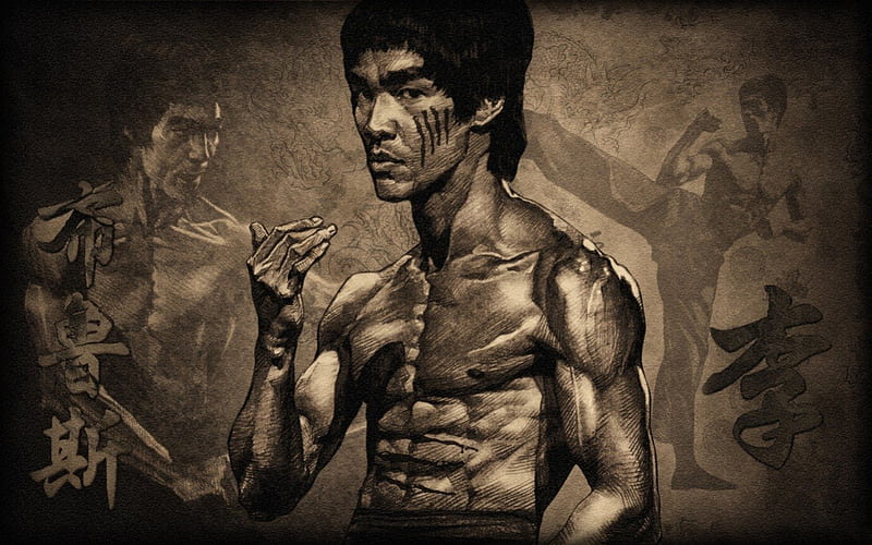 Bruce Lee, bruce, the dragon, enter, actor, lee, HD wallpaper | Peakpx