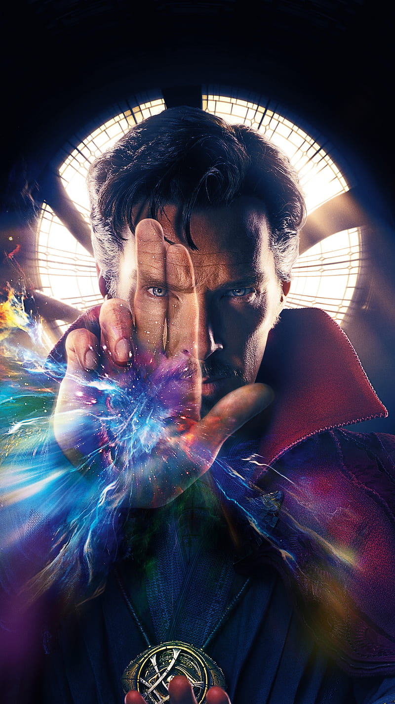 Doctor Strange, art, avengers, fantasy, hero, magic, marvel, HD phone wallpaper