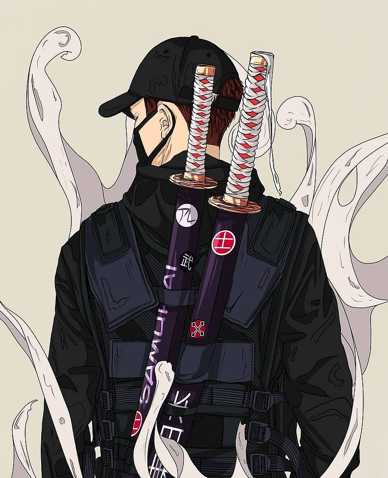 Samurai, kunai, naruto, ninja, shinobi, sword, HD phone wallpaper | Peakpx
