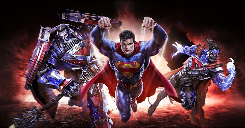 Superman Infinite Crisis, superman, artwork, games, superheroes, HD wallpaper