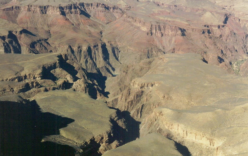 part of the grand canyon, usa, arizona, nature, canyons, grand canyon, HD wallpaper