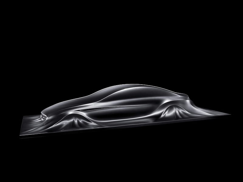 Mercedes Benz Design Sculpture, vehicle, mercedes benz, racing, la maquina, desenho, wheels, sculpture, motorcar, speed, concept, engine, automobile, side, HD wallpaper