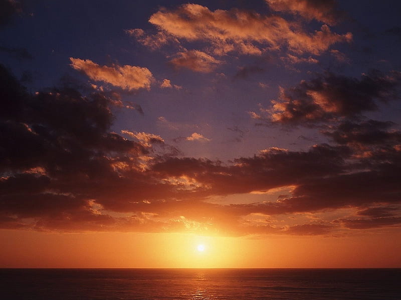 Perfect Ending New Zealand, sky, sunsets, HD wallpaper Perfect Ending New Zealand, sky, sunsets, HD wallpaper
