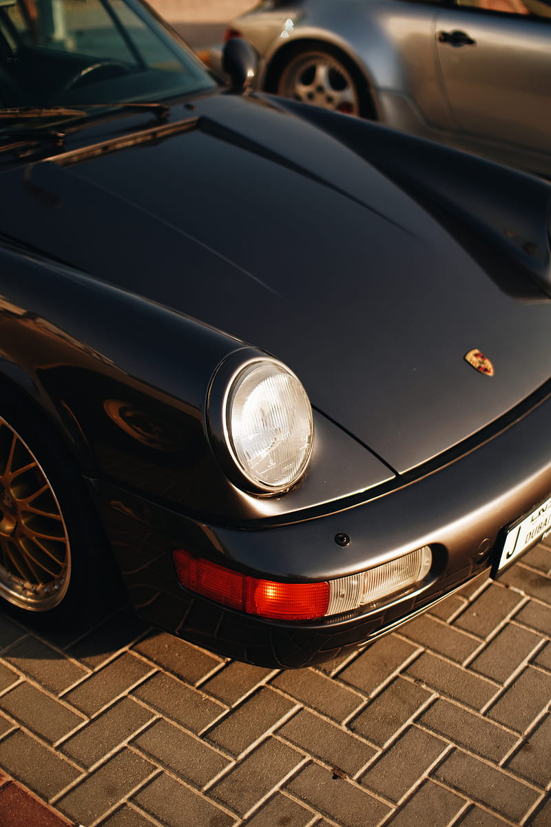 Porsche 964, 911, 964, car, classic, classic car, old, porsche, s10, vintage, HD phone wallpaper