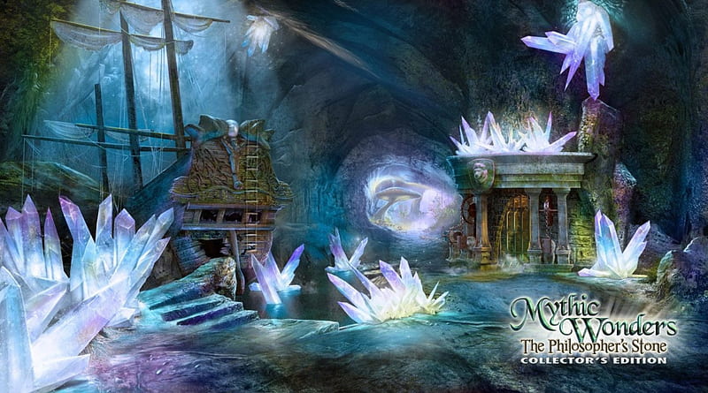 Mythic Wonders - The Philosophers Stone01, hidden object, cool, video game, puzzle, fun, HD wallpaper