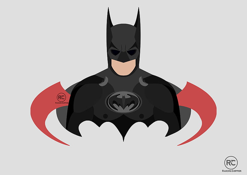 Batman George Clooney Suit, batman, superheroes, artist, artwork, digital-art, behance, HD wallpaper
