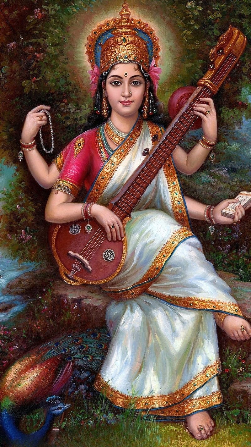 Goddess Saraswati Wallpapers | Goddess Images and Wallpapers - Maa Saraswati  Wallpapers