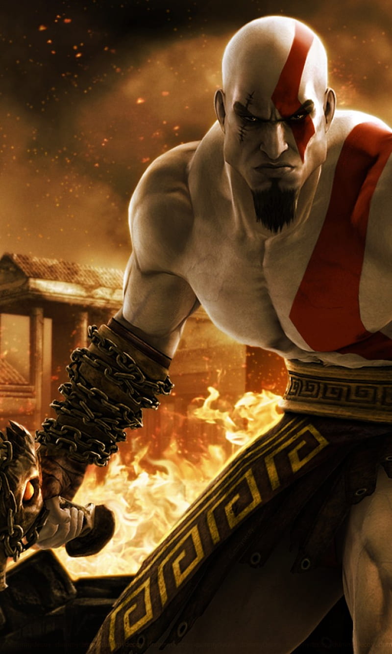 God of war, 2013, game, god, kratos, guerra, HD phone wallpaper