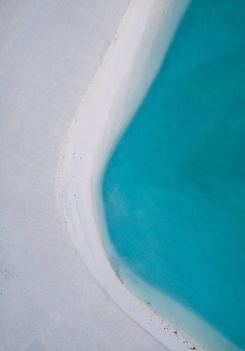 beach, maldives, ocean, sandbank, turquoise, HD phone wallpaper