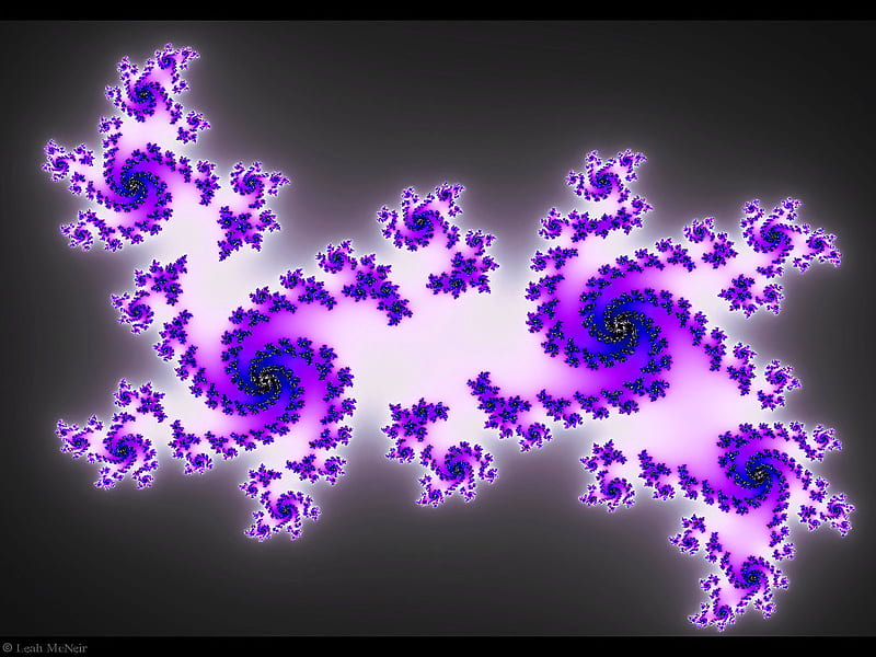 mandelbrot dragon purple lm fractal , purple, gray, black, white, blue, HD wallpaper