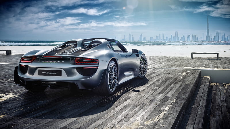 Porsche 918 Spyder 2018 Dubai, porsche-918, porsche, carros, artist, behance, HD wallpaper