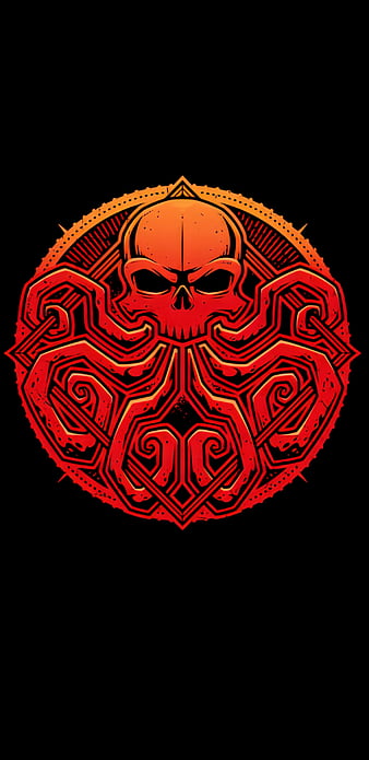 Red Skull Hydra Symbol - - , Hydra iPhone HD phone wallpaper | Pxfuel