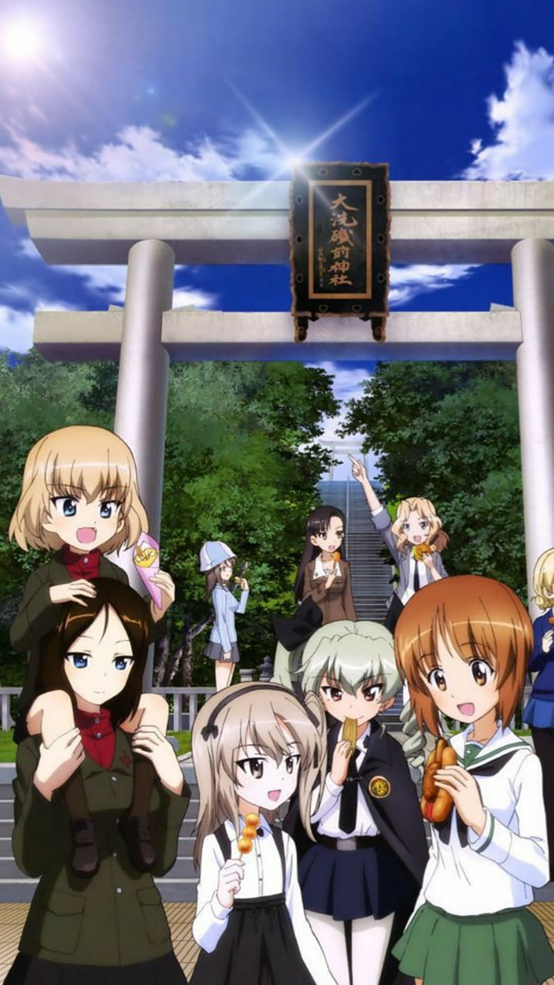 Girls Und Panzer Alice Shimada Anchovy Anime Cute Family Girls Und Panzer Hd Phone Wallpaper Peakpx