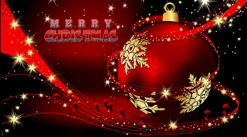 Christmas, Red, Abstract, Merry, graphy, HD wallpaper | Peakpx