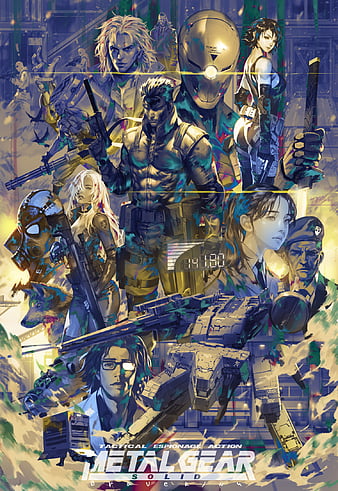 Foxhound Metal Gear Solid Video Game Art Video Games Hd Mobile Wallpaper Peakpx