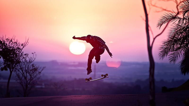 Skateboarding, board, Sport, street, skating, HD wallpaper