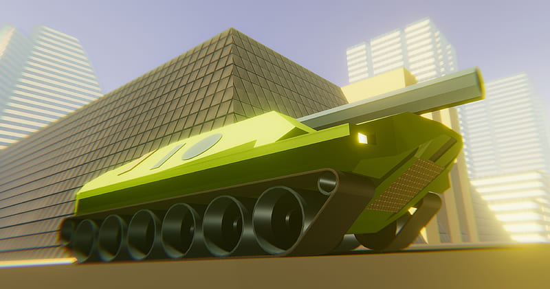 Urban Tank, Tanksmash, Made with Unity, Urban War, Tank, HD wallpaper