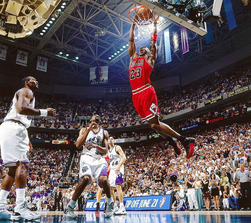 Michael Jordan 01, 23, bulls, chicago, dunk, legend, nba, HD wallpaper