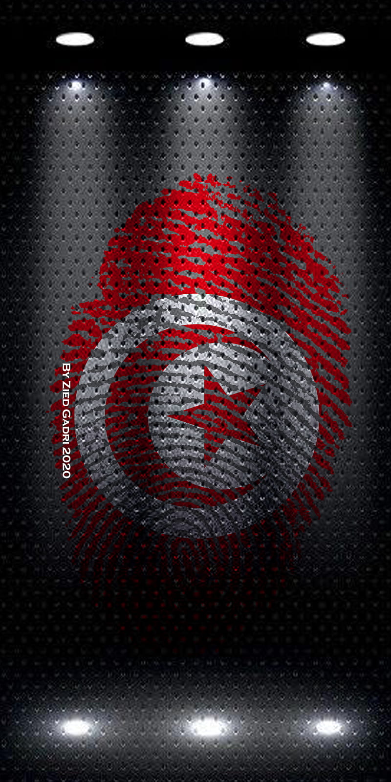 Tunisian Fingerprint, black, imprint, phone, remix, tail, tun, tunis, tunisia, tunisie, HD phone wallpaper
