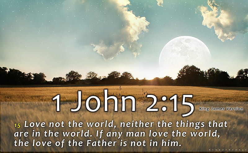 1 John 2:15, Christian, scripture background, bible verse, Jesus, holy, bible  verse, HD wallpaper | Peakpx