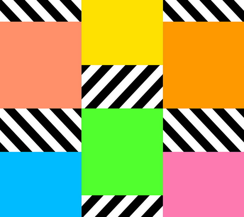 Colored Squares, abstract, colorful squares, pattern texture, HD wallpaper