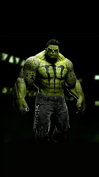 Hulk, monster, green, powerful, HD phone wallpaper | Peakpx