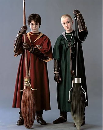 Potter and Malfoy, draco malfoy, harry potter, harry potter draco malfoy, HD phone wallpaper