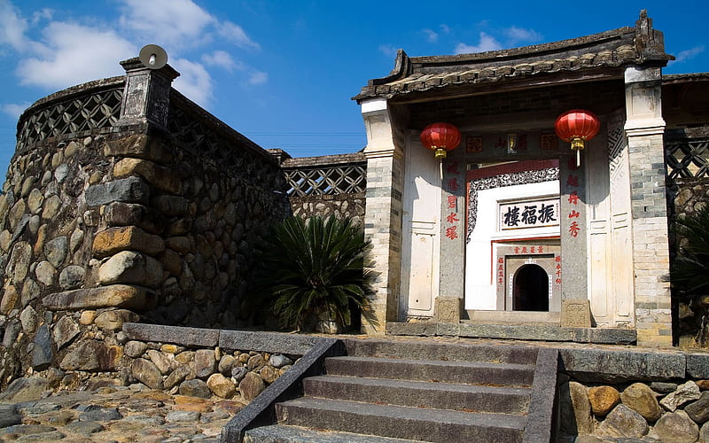 World Heritage Fujian Longyan Yongding 17, HD wallpaper