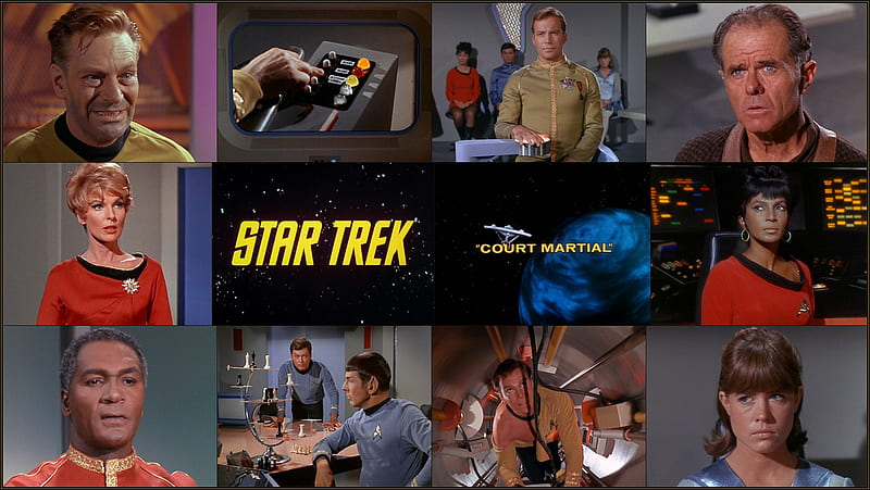 Court Martial, Finney, Kirk, Star Trek, Cogley, Spock, HD wallpaper