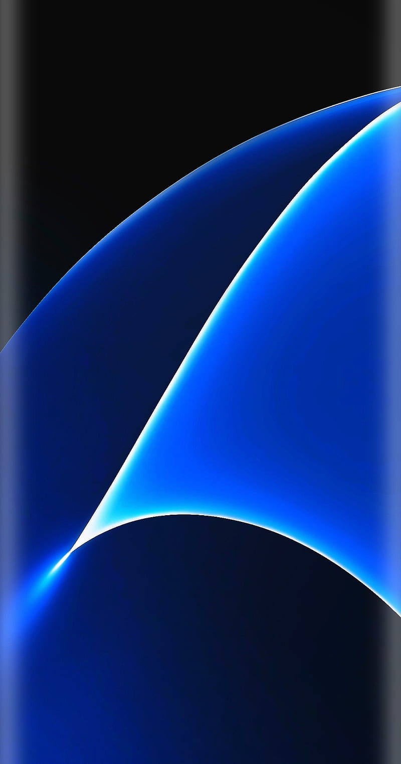 Samsung S7 Edge, blue, galaxy, HD phone wallpaper