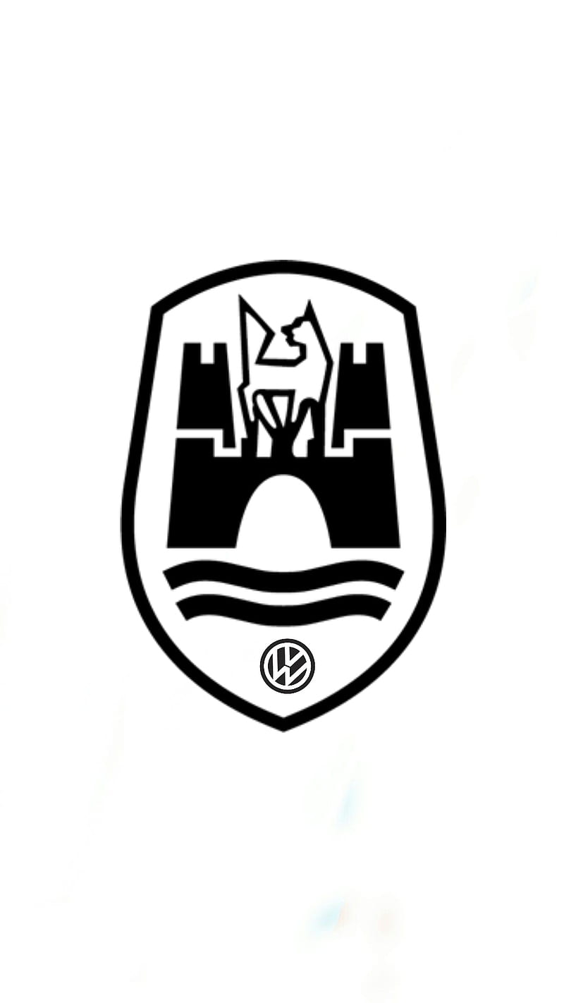 WolfsburgVW, badge, emblem, shield, symbol, vw, wolfsburg, HD phone wallpaper