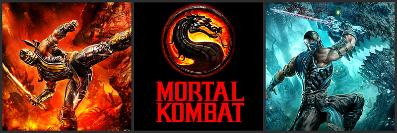 Mortal Kombat, Scorpion, Sub Zero, video games, scorpio, mortal kombat, sub-zero, HD wallpaper
