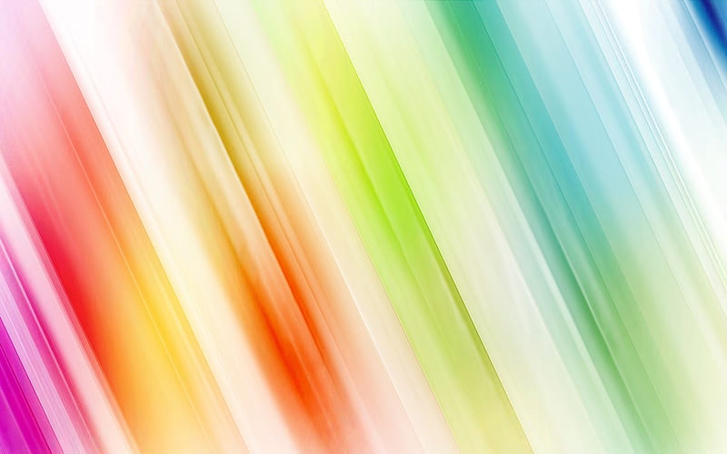 Magnified Rainbow Cross Section, colors in motion, color spectrum, lines of color, rainbow, abstract, HD wallpaper