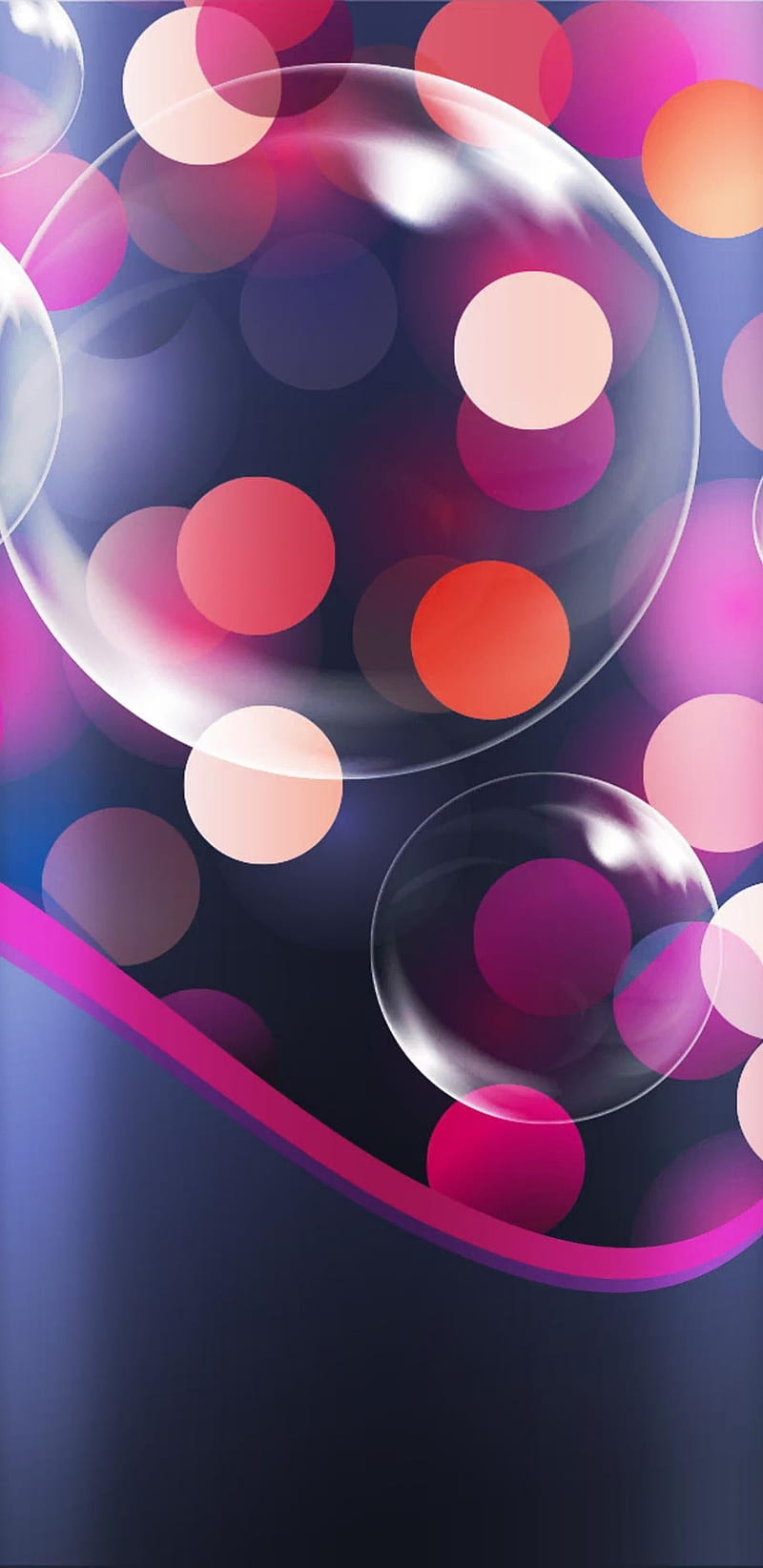 Joyful Bubble, colourful, HD phone wallpaper