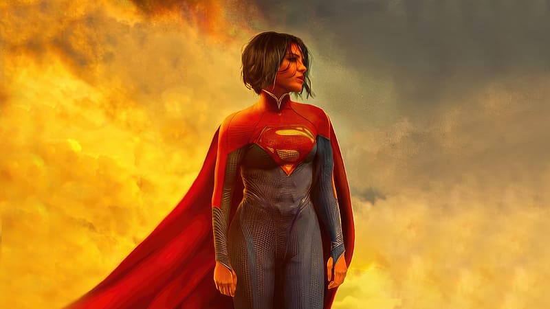 Superwoman, super, woman, HD wallpaper